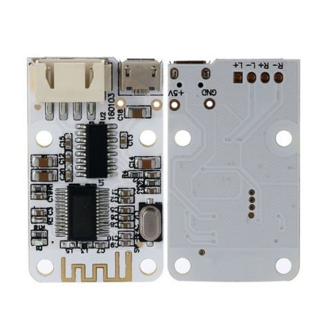 Pa alamòd USB pouvwa Bluetooth 4.0 modile adyo Destinataire fiks AMP Digital anplifikatè akòste Bluetooth modile ki pale yon 3W